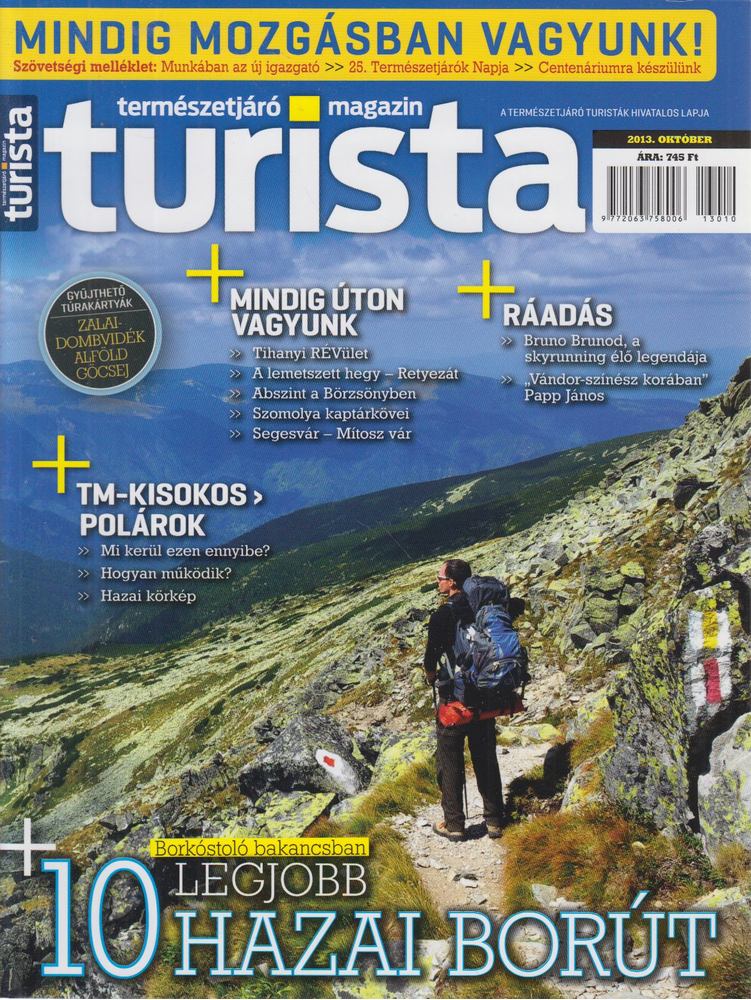 SZABÓ VIRÁG - Turista 2013. október [antikvár]