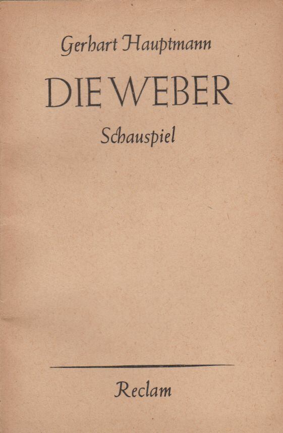 Die Weber [antikvár]