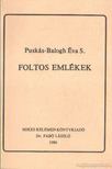Puskás-Balogh Éva S. - Foltos emlékek [antikvár]