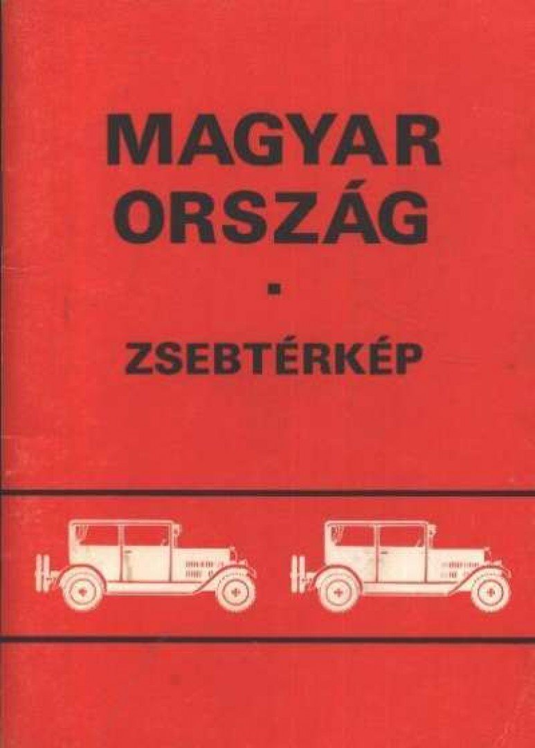 Magyarország zsebtérkép 1:650 000 [antikvár]