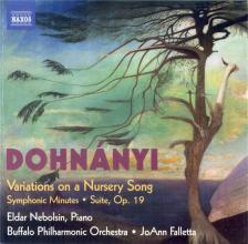 DOHNÁNYI - VARIATIONS ON A NURSERY SONG CD
