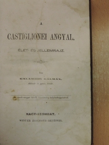 Galambos Kálmán - A castiglionei angyal [antikvár]
