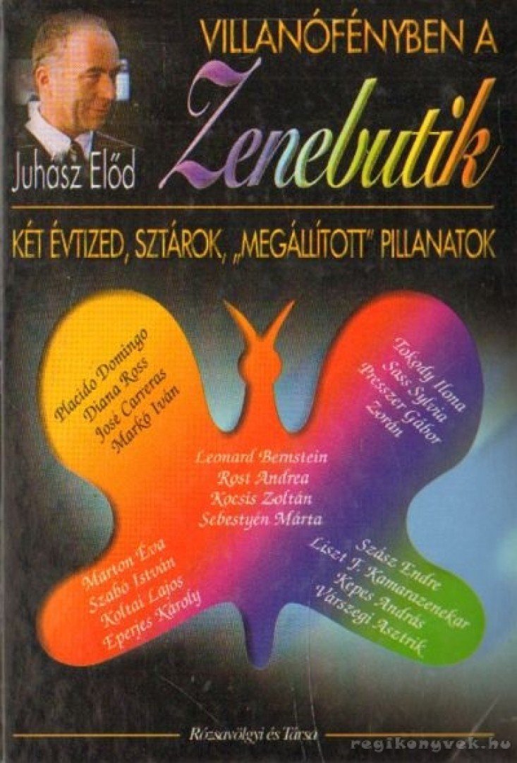 Juhász Elod - Villanófényben a zenebutik [antikvár]