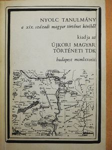 Erdődy Gábor - Nyolc tanulmány a XIX. századi magyar történet köréből [antikvár]