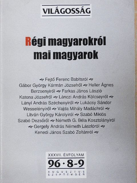 Farkas János László - Világosság 1996. augusztus-szeptember [antikvár]