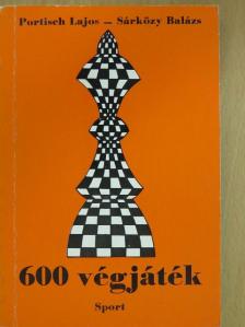 Portisch Lajos - 600 végjáték [antikvár]