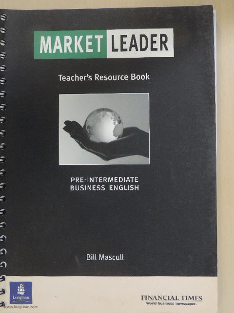 Bill Mascull - Market Leader - Pre-Intermediate - Teacher's Resource Book [antikvár]