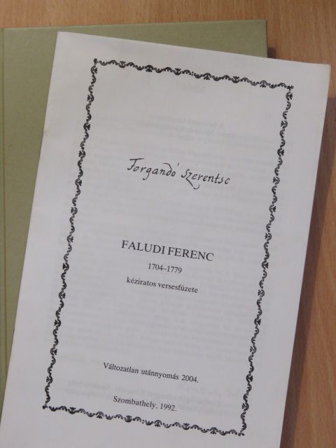Faludi Ferenc - Forgandó Szerentse [antikvár]
