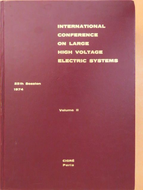 C. B Cooper - International Conference on Large High Voltage Electric Systems II. (töredék) [antikvár]