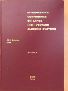 C. B Cooper - International Conference on Large High Voltage Electric Systems II. (töredék) [antikvár]