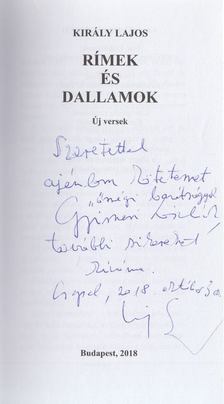 Király Lajos - Rímek és dallamok [antikvár]