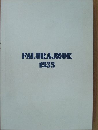 Balogh Elemér - Falurajzok 1935 [antikvár]