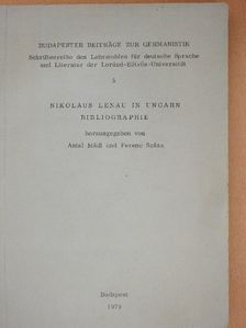 Nikolaus Lenau in Ungarn [antikvár]