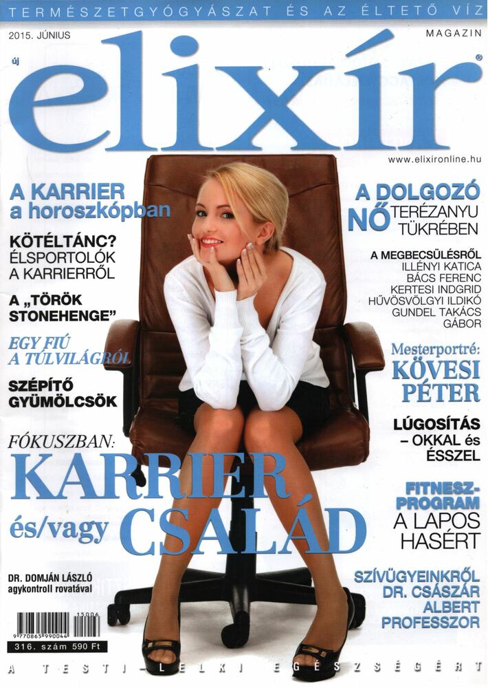 Dr. Nagy Róbert (főszerk.) - Elixír Magazin 2015. június [antikvár]