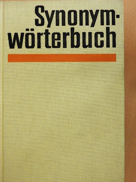 Synonymwörterbuch [antikvár]