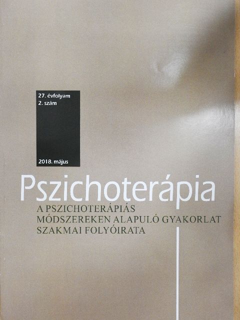 Felházi Anett - Pszichoterápia 2018. május [antikvár]