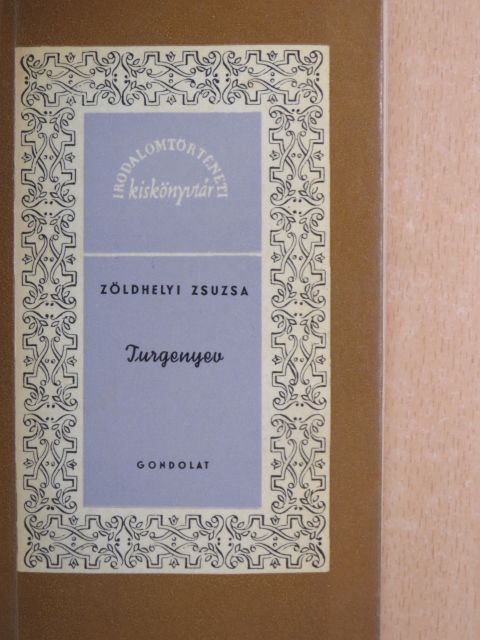 Zöldhelyi Zsuzsa - Turgenyev [antikvár]