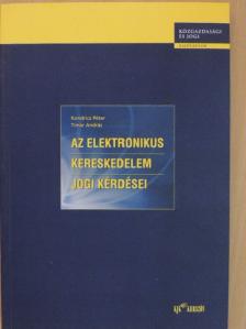 Kondricz Péter - Az elektronikus kereskedelem jogi kérdései [antikvár]