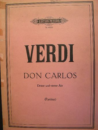 Giuseppe Verdi - Don Carlos [antikvár]