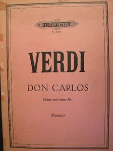 Giuseppe Verdi - Don Carlos [antikvár]