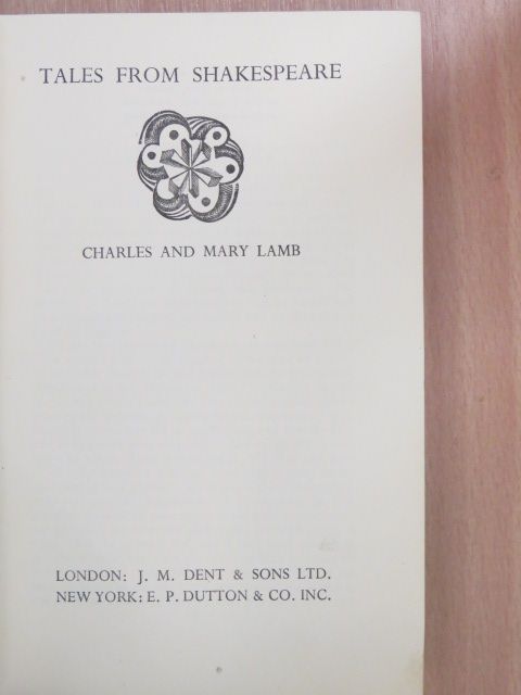 Charles Lamb - Tales from Shakespeare [antikvár]
