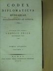 Fejér György - Codex diplomaticus hungariae ecclesiasticus ac civilis IV/1. (töredék) [antikvár]