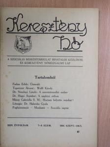 Dr. Noszlopi László - Keresztény Nő 1936. szeptember-október [antikvár]