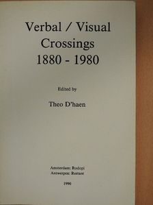 Patricia Vervoort - Verbal / Visual Crossings 1880-1980 [antikvár]