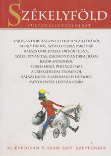 Ferenczes István - Székelyföld 2007.szeptember [antikvár]
