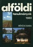 Tóth József - Alföldi tanulmányok 1980. [antikvár]