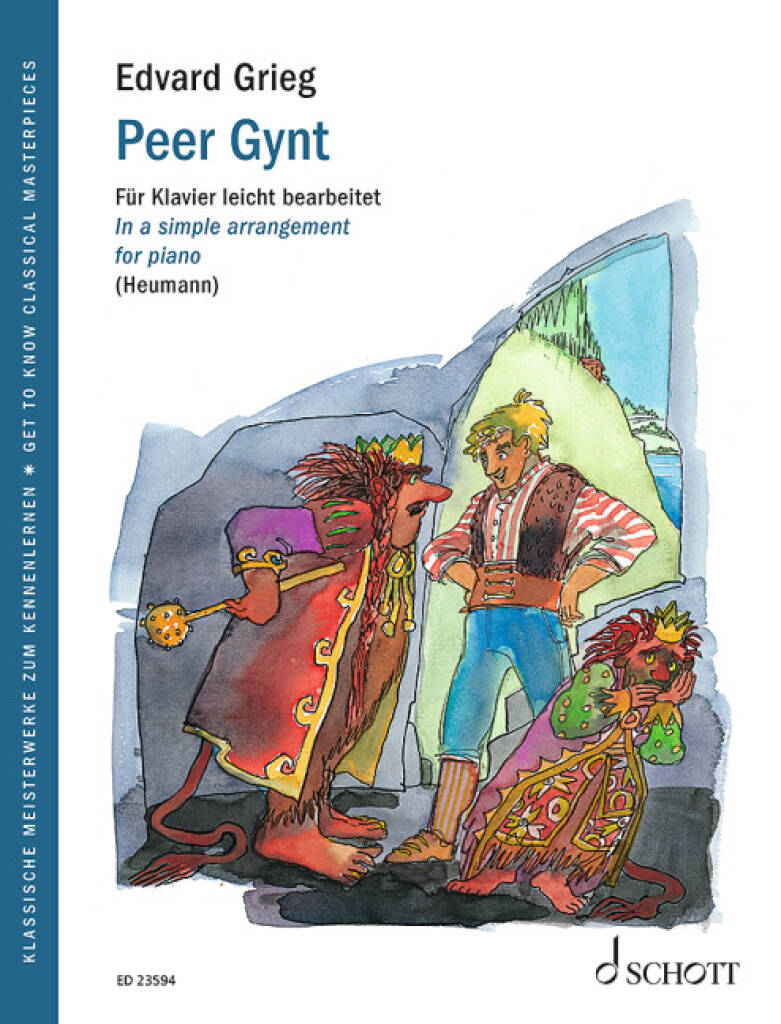 GRIEG - PEER GYNT. FÜR KLAVIER LEICHT BEARBEITET (HEUMANN)