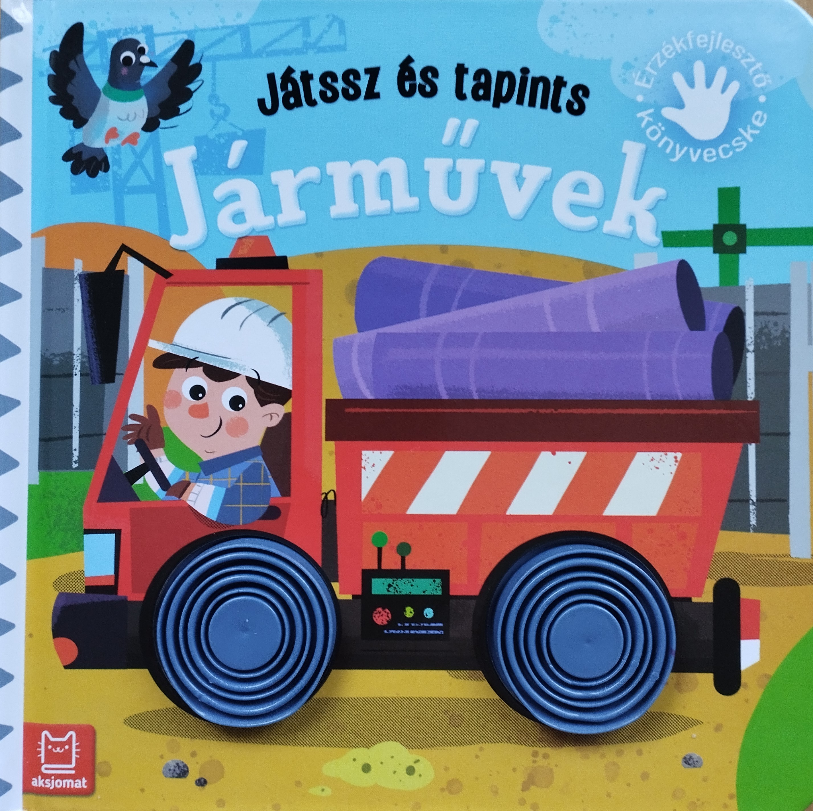 Gra¿yna Wasilewicz - Játssz és tapints - Járművek. Érzékfejlesztő könyvecske