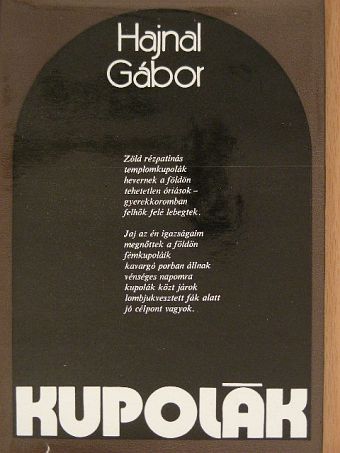 Hajnal Gábor - Kupolák [antikvár]