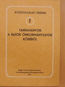 Tanulmányok a bajor önkormányzatok köréből [antikvár]