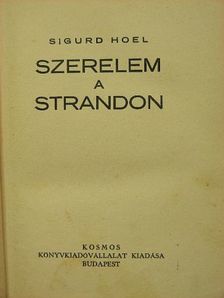 Sigurd Hoel - Szerelem a strandon [antikvár]