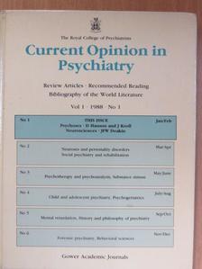 A. C. P. Sims - Current Opinion in Psychiatry 1988. Jan/Feb [antikvár]