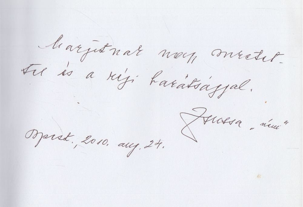 LINDNER ERNŐ - Életünk (szerző felesége által dedikált) [antikvár]