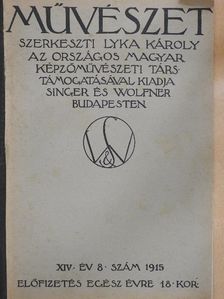 Dr. Lázár Béla - Művészet 1915/7. [antikvár]