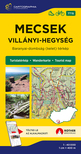 Mecsek, Villányi-hegység turistatérkép