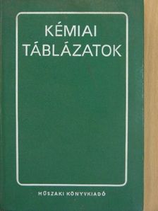 Németh Béla - Kémiai táblázatok [antikvár]