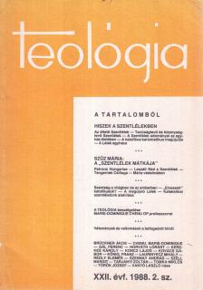 SZENNAY ANDRÁS - Teológia 1988/2. [antikvár]