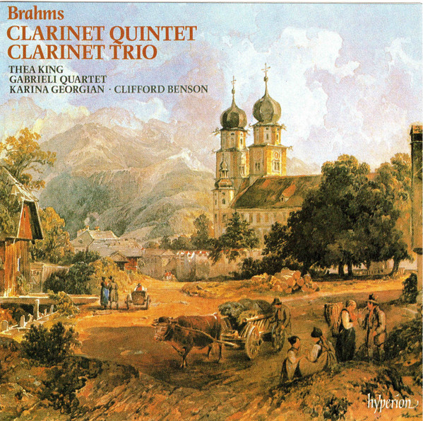 BRAHMS... - CLARINET QUINTET CD THEA KING