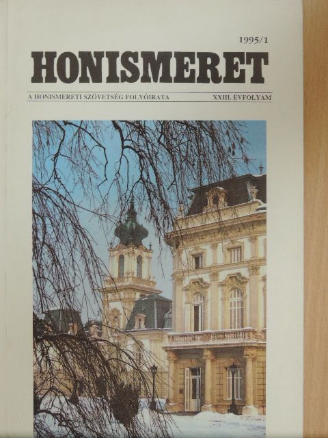 Balázs Lajos - Honismeret 1995/1. [antikvár]