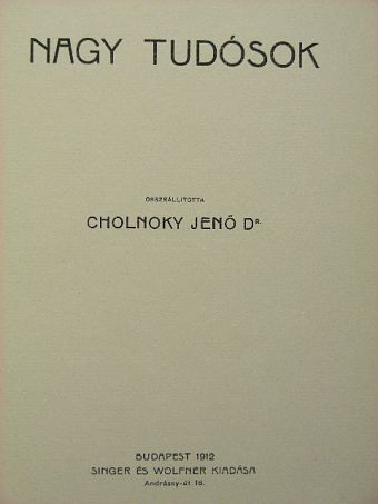 Nagy tudósok [antikvár]