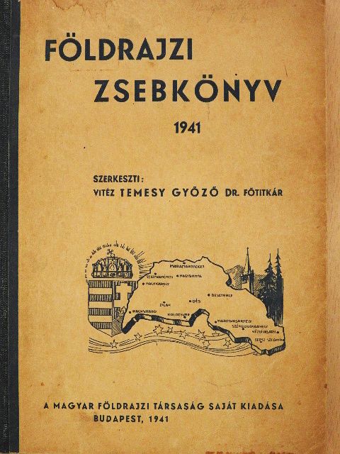 Bodnár Lajos - Földrajzi zsebkönyv 1941. [antikvár]