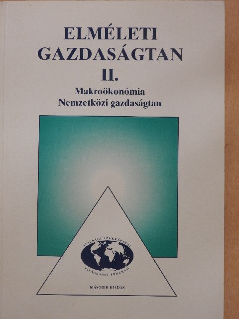 Honvári János - Elméleti gazdaságtan II. - Makroökonómia/Nemzetközi gazdaságtan [antikvár]