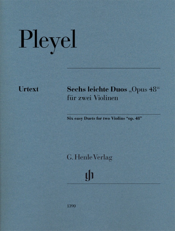 PLEYEL - SECHS LEICHTE DUOS "OPUS 48" FÜR ZWEI VIOLINEN
