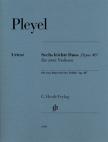 PLEYEL - SECHS LEICHTE DUOS "OPUS 48" FÜR ZWEI VIOLINEN
