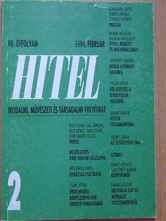 Ágh István - Hitel 1994. február [antikvár]