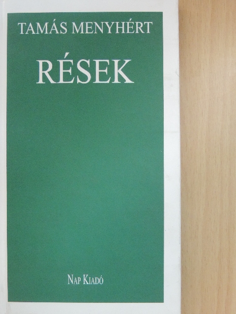 Tamás Menyhért - Rések [antikvár]